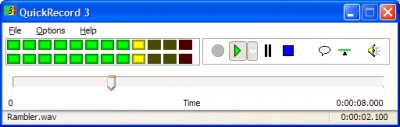 QuickRecord 3 3.00 screenshot
