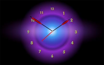 Radiant Clock ScreenSaver 2.3 screenshot