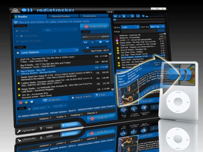 Radiotracker Platinum MP3 Music Finder 4.0.243.0 screenshot