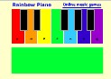 Rainbow piano 1.05 screenshot