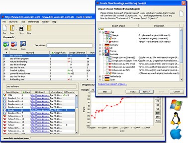 Rank Tracker SEO Tool 4.13.2 screenshot