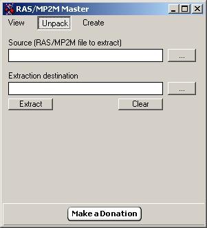 RAS and MP2M Master 1.0 screenshot