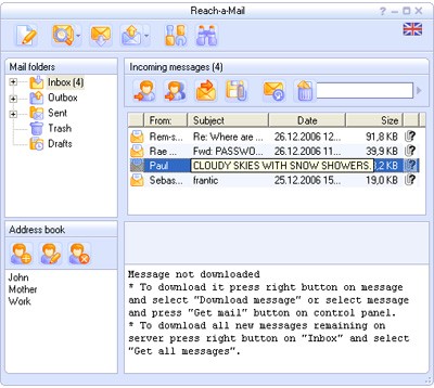 Reach-a-Mail 2.0 screenshot