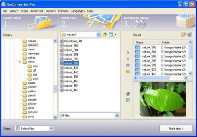 ReaConverter Pro - advanced image converter 3.5 screenshot