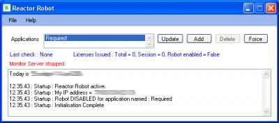 Reactor Robot 3.0.0.0 screenshot Reactor Robot 3.0.0.0 screenshot