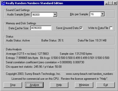 Really Random Numbers 1.0.0 screenshot
