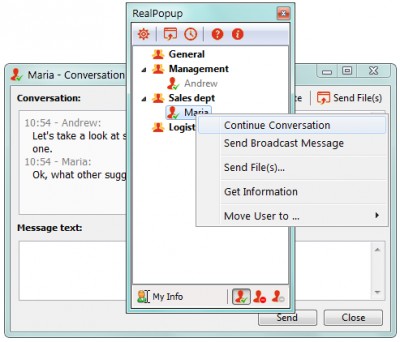 Realpopup 2.6.167 screenshot