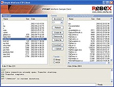 Rebex FTP for .NET/.NET CF 2.5.3087.0 screenshot