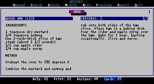 Recipes 1.0 screenshot