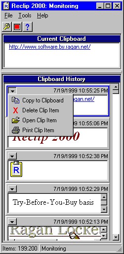 Reclip 2.2.2 screenshot