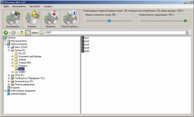 Recovery Star 1.30 screenshot