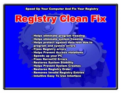 REGISTRY CLEAN FIX 2007.10909 screenshot REGISTRY CLEAN FIX 2007.10909 screenshot