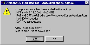 RegistryProt 2.0 screenshot