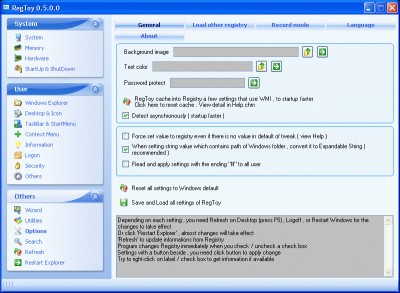 RegToy 0.5.3.2 screenshot
