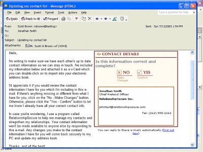 RelationshipSecure 1.0.2 screenshot RelationshipSecure 1.0.2 screenshot