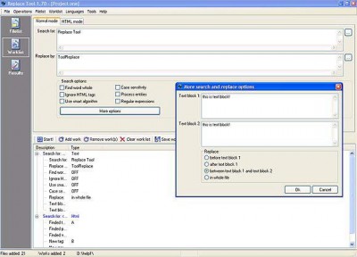 Replace Tool 1.71 screenshot