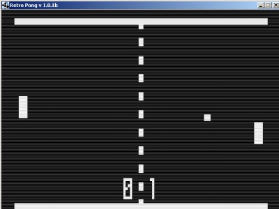 Retro Pong 1.0.1 screenshot Retro Pong 1.0.1 screenshot