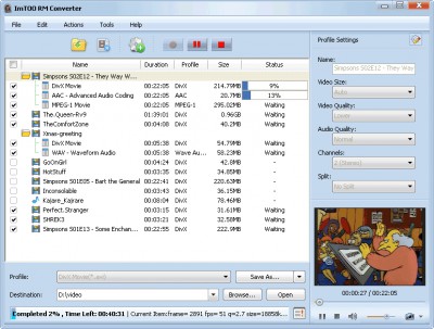 RM Converter 3.150 screenshot RM Converter 3.150 screenshot