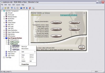 ROM With a View - Director's Cut 3.4 screenshot ROM With a View - Director's Cut 3.4 screenshot