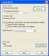 RouteWriter 2.2 screenshot RouteWriter 2.2 screenshot