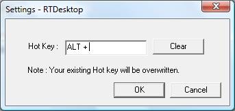 RTDesktop 1.0 screenshot RTDesktop 1.0 screenshot