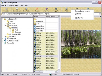 RYSO HandyLook 3.0 screenshot