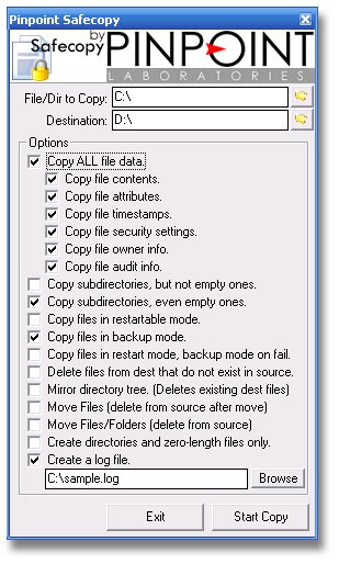 SafeCopy 1.0 screenshot