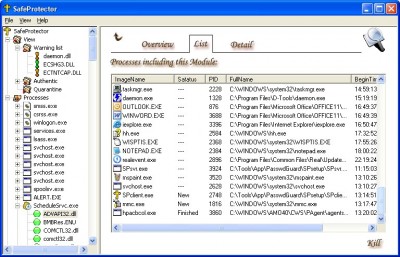 SafeProtector 1.1 screenshot
