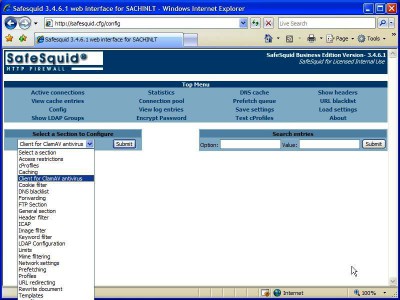 SafeSquid Personal 3.4.6.5 screenshot SafeSquid Personal 3.4.6.5 screenshot