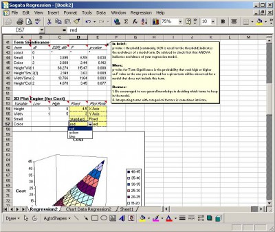 Sagata Regression Pro 1.0 screenshot Sagata Regression Pro 1.0 screenshot