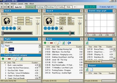 SAM2 Broadcaster 2.5.6 RC2 screenshot