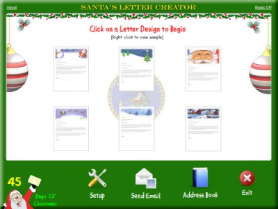 Santa's Letter Creator 1.4.1 screenshot