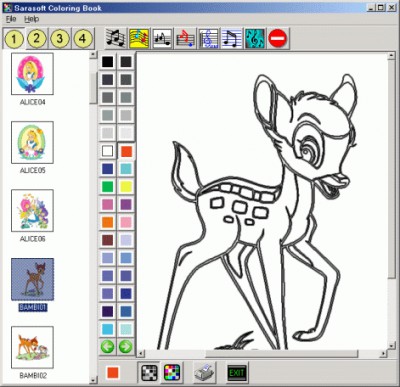 Sarah Coloring Book 1.0 screenshot Sarah Coloring Book 1.0 screenshot