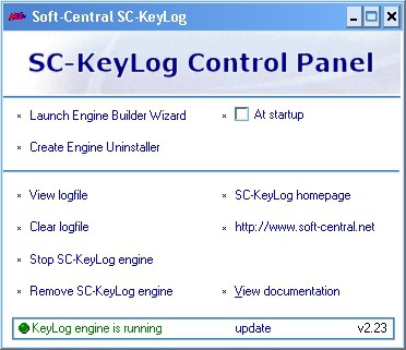 SC-KeyLog Free 2.25 screenshot