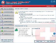 Scan and Repair Utilities 2007 screenshot Scan and Repair Utilities 2007 screenshot