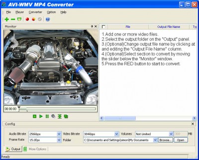 SCI AVI WMV TO MP4 CONVERTER 4.7.02129 screenshot SCI AVI WMV TO MP4 CONVERTER 4.7.02129 screenshot