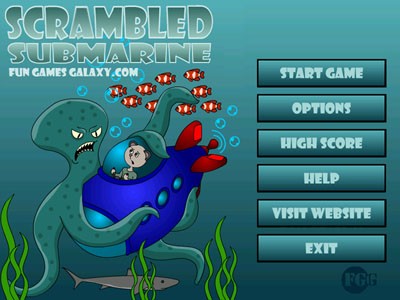 Scrambled Submarine 2.2 screenshot Scrambled Submarine 2.2 screenshot