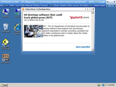 Screen Ticker 2.0.10 screenshot