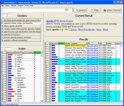 SearchAlyzer2 2.00 screenshot