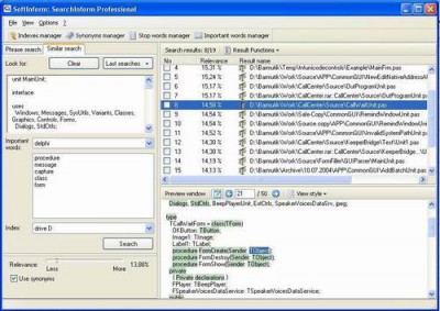 SearchInform 4.3.5 screenshot SearchInform 4.3.5 screenshot
