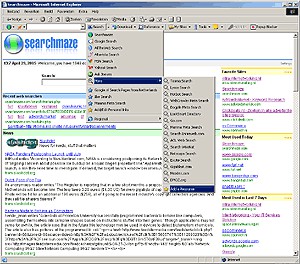 Searchmaze Toolbar 2.7 screenshot