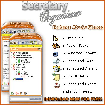Secretary Organizer 4.91 screenshot Secretary Organizer 4.91 screenshot