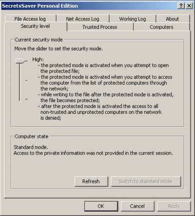 SecretsSaver Personal Pro 2.0 screenshot SecretsSaver Personal Pro 2.0 screenshot