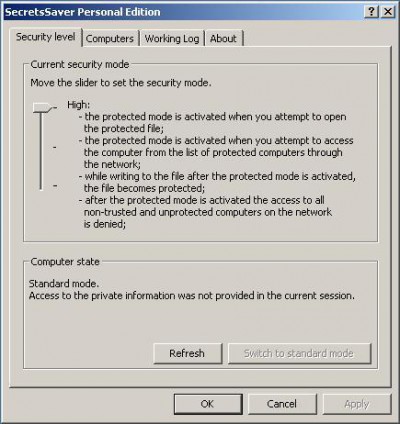 SecretsSaver Personal 2.0 screenshot SecretsSaver Personal 2.0 screenshot
