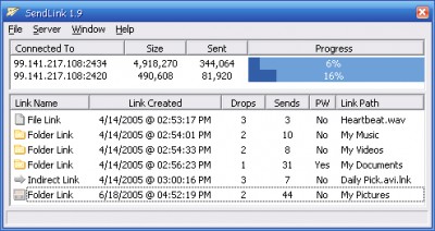 SendLink 1.9.1 screenshot