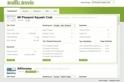 SEO Software - Traffic Travis 3.1.4 screenshot