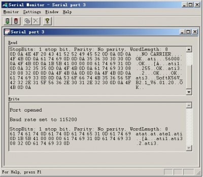 ser232mon 1.01 screenshot ser232mon 1.01 screenshot