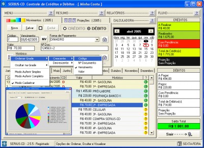 SERIUS-CD 4.4.0 screenshot