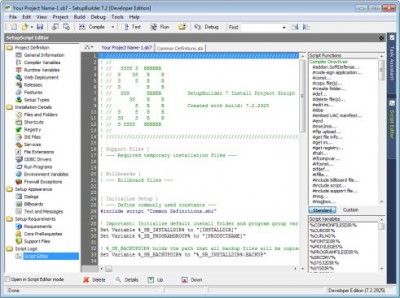 Setup Builder Pro 8.0 screenshot Setup Builder Pro 8.0 screenshot