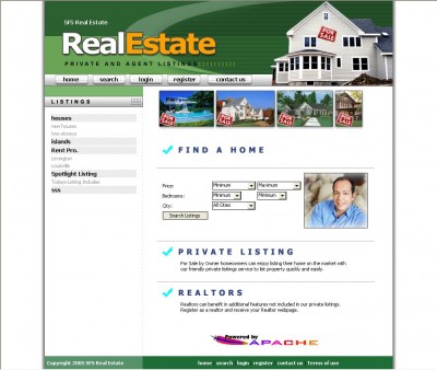 SFS Real Estate 2.1 screenshot SFS Real Estate 2.1 screenshot